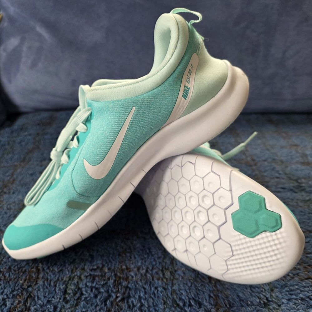 Nike Flex Experience 8 Womens Teal Mint White Jade Women's Size 9.5 New